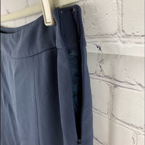 VINTAGE PETITE SOPHISTICATE Pencil Skirt Dark Gray EVC - Picture 3 of 8